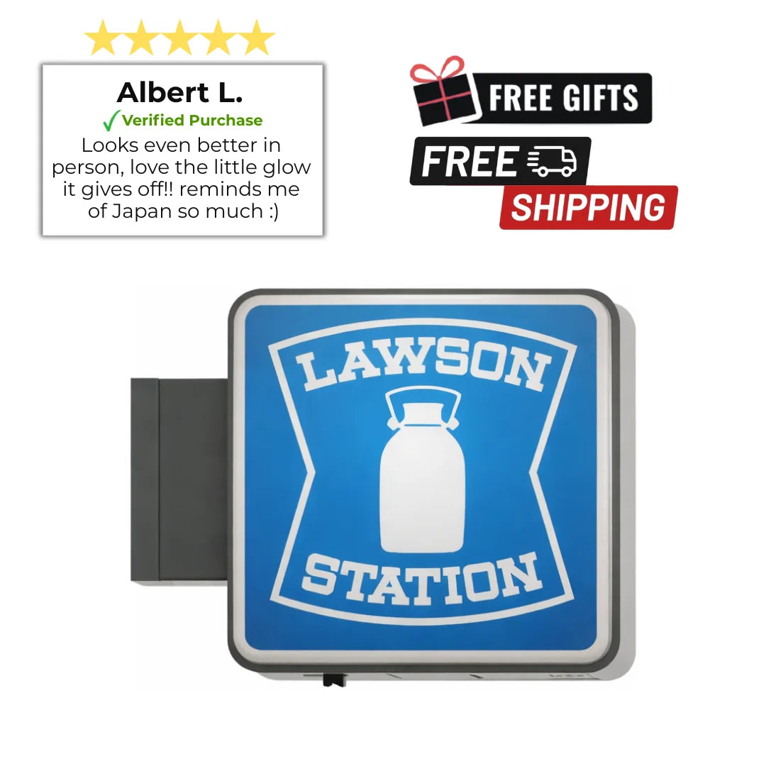 Mini konbini light magnets – FamilyMart, 7-Eleven and Lawson designs